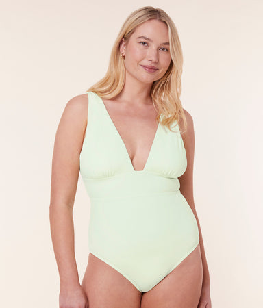 Mykonos One Piece Eco Nylon Pistachio Long Torso