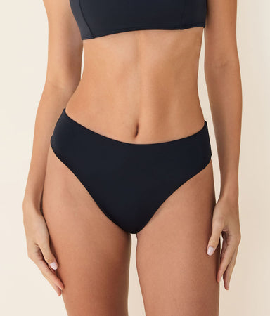 90s High Waist Bikini Bottom Eco Nylon