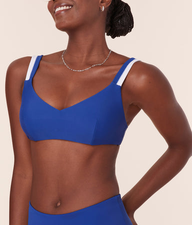 Rockley Bikini Top Eco Nylon Mazarine