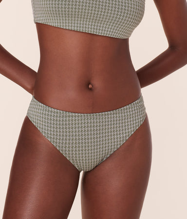 Classic Bikini Bottom Houndstooth Seagrass