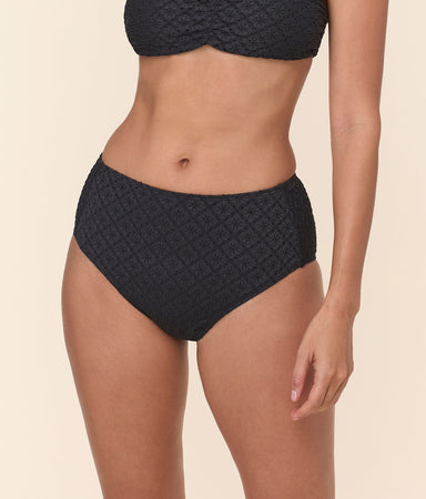 High Waist Bikini Bottom Eyelet Eyelet
