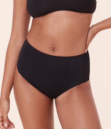 High Waist Bikini Bottom Eco Nylon