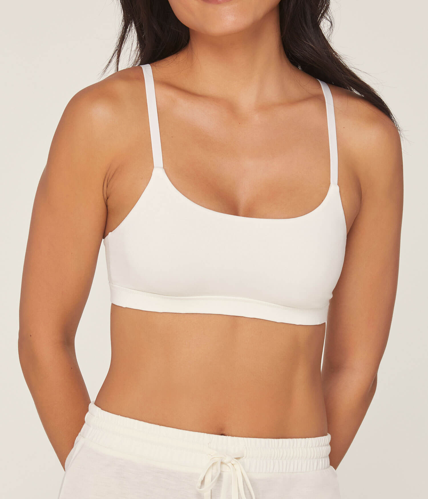 cropped cami bralette